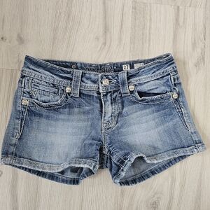 Miss Me Women's Blue Jean Shorts